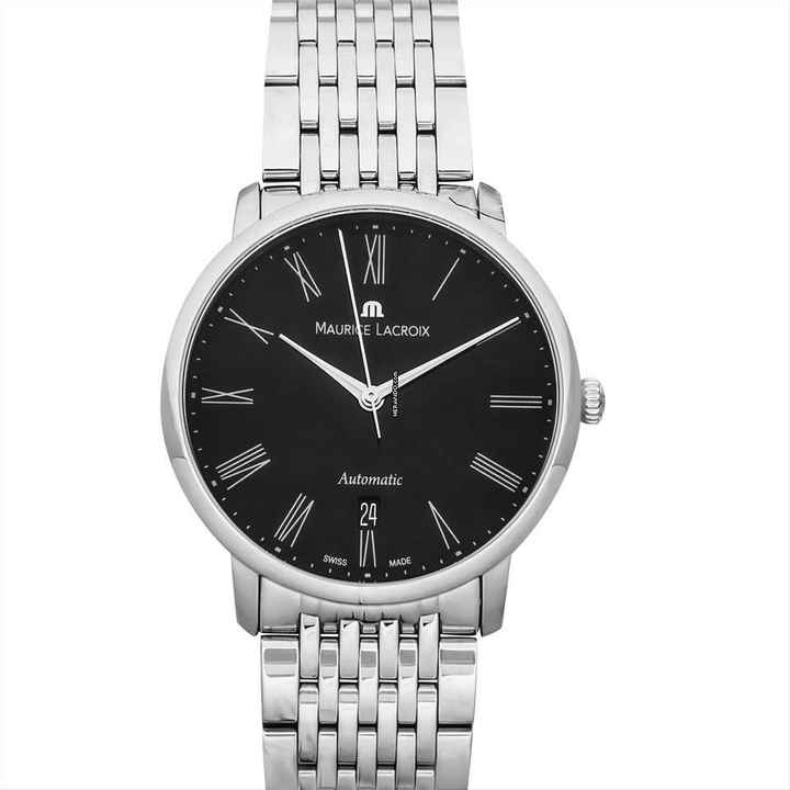  Maurice Lacroix Les Classiques Tradition LC6067-SS002-310 - Les Classiques Automatic Black Dial Stainless Steel Men's Watch </h1> 