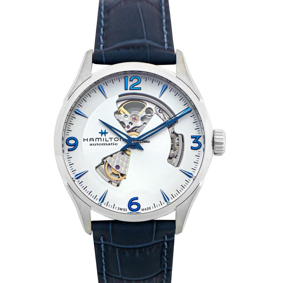 Hamilton Jazzmaster Open Heart H32705651 - Jazzmaster Automatic Silver Dial Stainless Steel Men's Watch </h1>