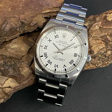  Rolex Air King Oyster Perpetual Air-King 34mm - Ref. 114210 - FULL SET 2009 </h1> 