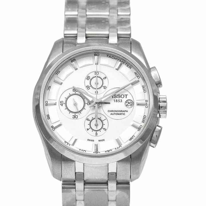  Tissot Couturier T035.627.11.031.00 - T-Classic Couturier Automatic Chronograph Automatic Silver Dial Men's </h1> 