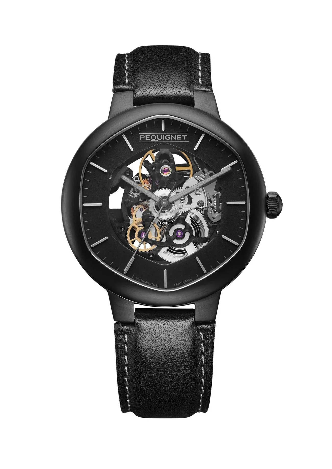  Pequignet Phantom Exagone Skeleton Watch 