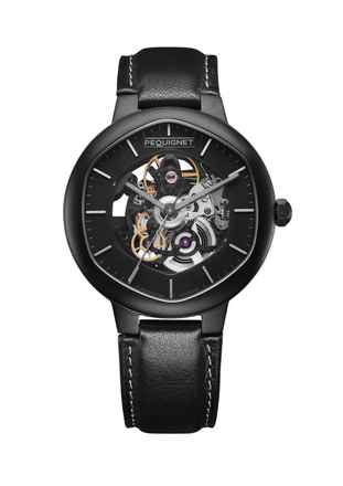  Pequignet Phantom Exagone Skeleton Watch 