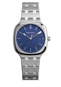  Pequignet Concorde Watch blue optional with gold dial 