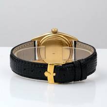 Thumbnail von Rolex Datejust 6104 Ovettone Ivory dial yellow gold 18KT very rare 1953's </h1>