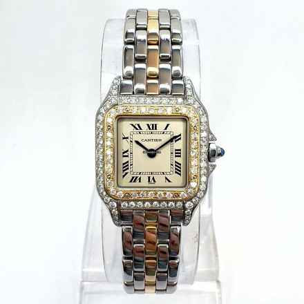  Cartier Panthère 23mm 1 Row Gold 0.86TCW DIAMOND Watch </h1> 