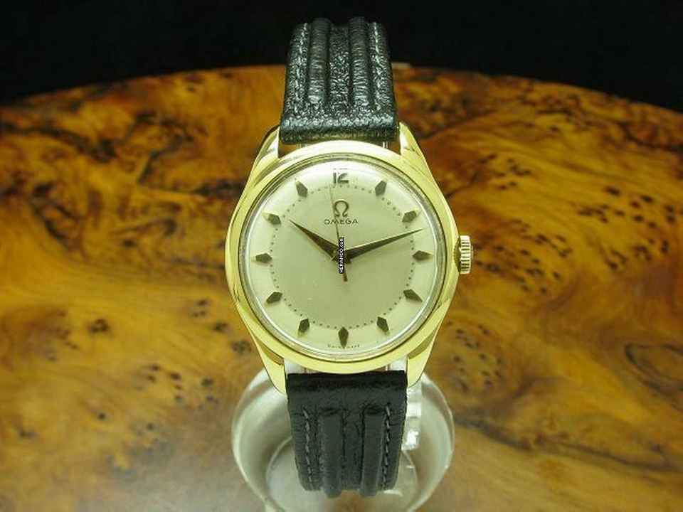  Omega 18kt 750 Gold Handaufzug Herrenuhr / Ref 2650 / Kaliber 420 </h1> 