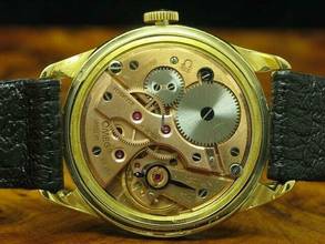 Thumbnail von Omega 18kt 750 Gold Handaufzug Herrenuhr / Ref 2650 / Kaliber 420 </h1>