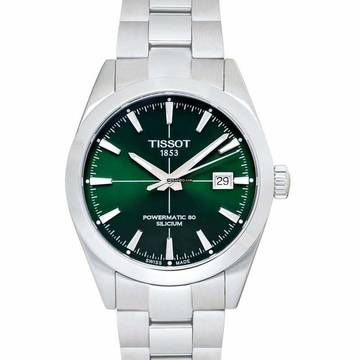  Tissot Gentleman T127.407.11.091.01 - Automatic Green Dial Stainless Steel Men's Watch </h1> 