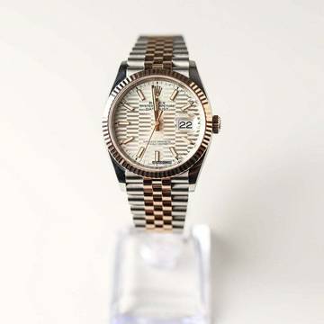 Rolex Datejust 36 NEU | 04/2023 | FullSet | Riffelmuster Edelstahl Roségold 