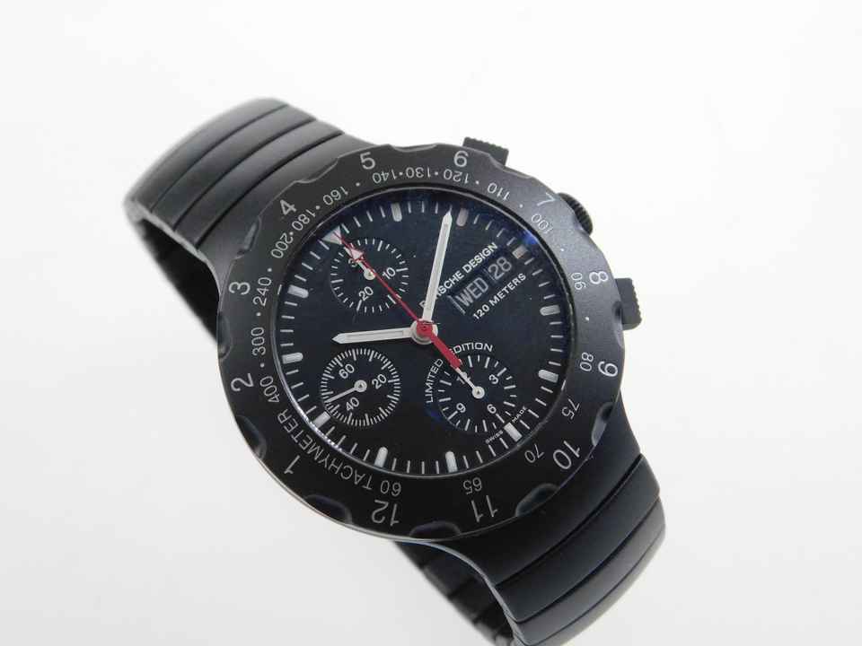  Eterna Porsche Design Chronograph Titan Ref 6500.12.41 mit original Papieren </h1> 