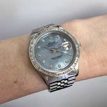 Thumbnail von Rolex Datejust Automatic 36mm Steel Diamond Watch </h1>