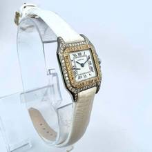 Thumbnail von Cartier Panthère 23mm Quartz 2 Tone 1.02TCW DIAMOND Watch </h1>
