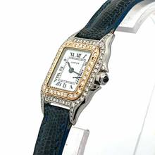 Thumbnail von Cartier Panthère 23mm Quartz 2 Tone 0.87TCW DIAMOND Watch </h1>