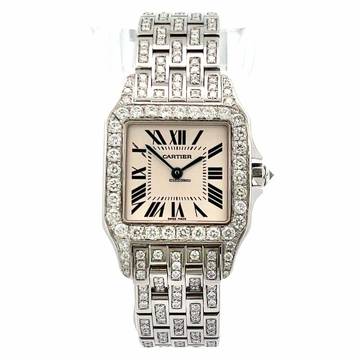  Cartier Santos Demoiselle Quartz 26mm 6.63 DIAMOND Watch </h1> 