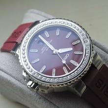Thumbnail von Oris Aquis Date Diamonds Rubber Strap Red Dial FULL SET