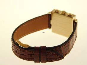 Thumbnail von IWC Da Vinci Chronograph 3737 massiv 18 Karat Gelbgold Chrono im Top Zustand </h1>