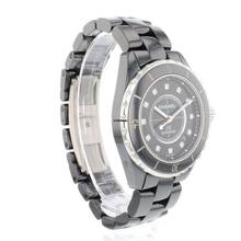 Thumbnail von Chanel J12 Black Ceramique 38MM Black Diamond Dial </h1>