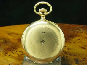 Thumbnail von Zenith 14kt 585 Rotgold Savonette Sprungdeckel Taschenuhr </h1>