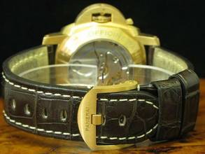Thumbnail von Panerai Luminor 1950 Monopulsante 8 Days 18kt 750 Gold Herrenuhr / Ref Pam00344 </h1>