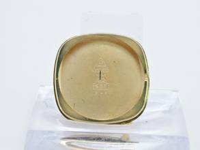 Thumbnail von Omega De Ville 14kt Gold Quarz Herrenuhr / Diamantbesatz </h1>