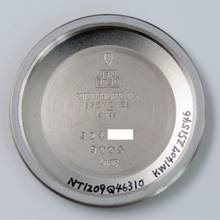 Thumbnail von Patek Philippe Calatrava Date 3445 Oversize silver dial white gold 18KT Automatic 1966's </h1>