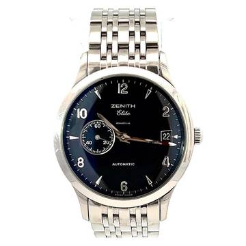  Zenith Elite Automatic 37mm Steel Watch </h1> 