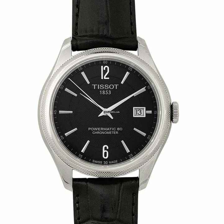  Tissot Ballade Powermatic 80 COSC T108.408.16.057.00 - T-Classic Ballade Powermatic 80 Cosc Automatic Black Dial Men's Watch </h1> 
