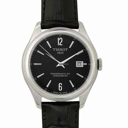  Tissot Ballade Powermatic 80 COSC T108.408.16.057.00 - T-Classic Ballade Powermatic 80 Cosc Automatic Black Dial Men's Watch </h1> 