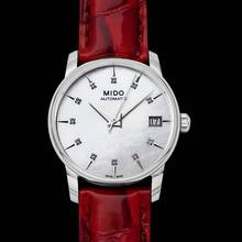 Thumbnail von Mido M007.207.16.106.00 - Baroncelli III Automatic Mother of pearl Dial Stainless Steel Ladies </h1>