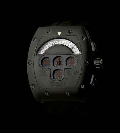  Azimuth Chrono Gauge BMF Black PVD (2Varianten möglich) 