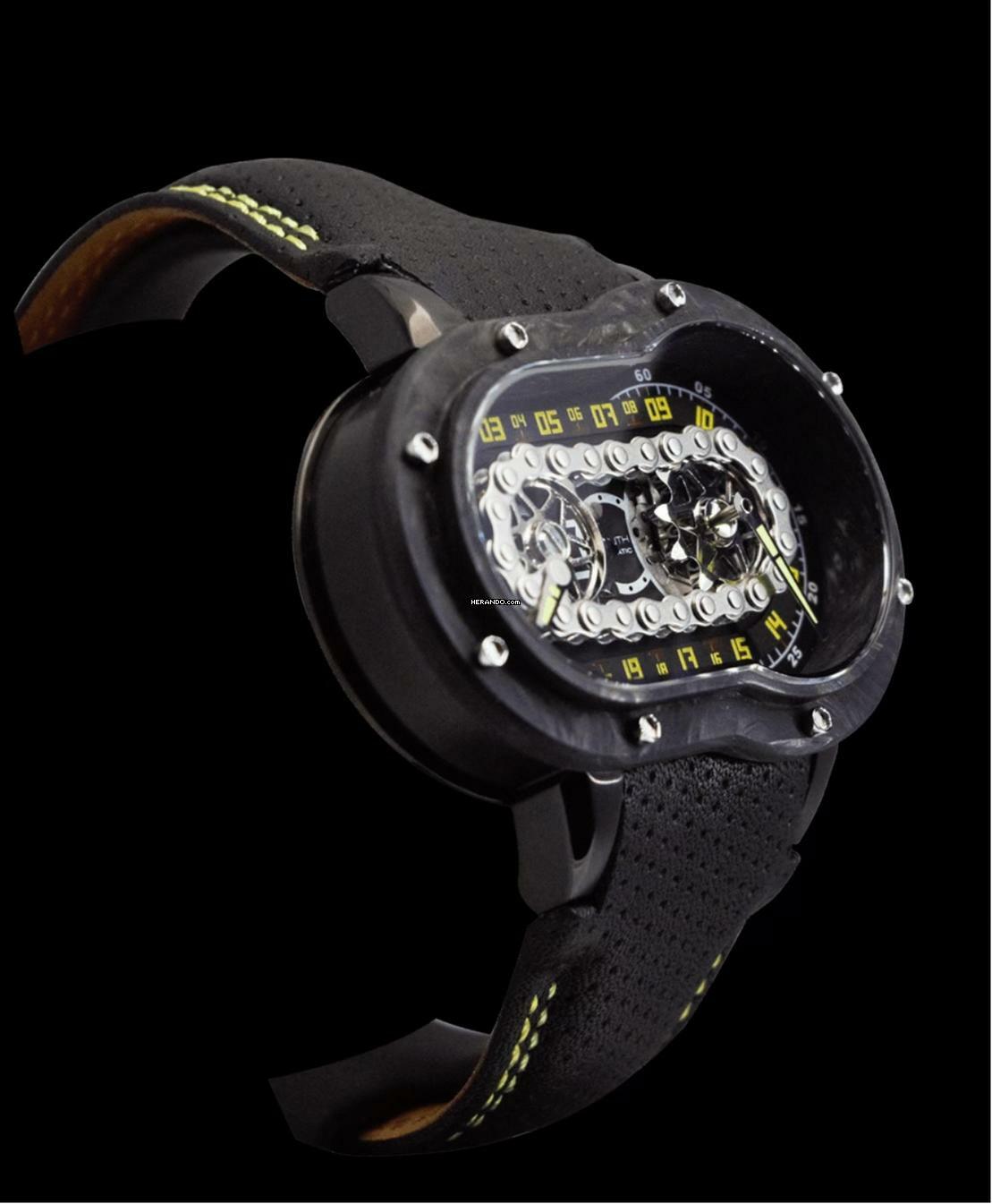 Azimuth Crazy Rider Black Carbon Bezel IP