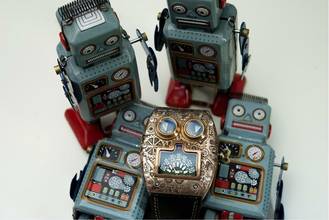 Thumbnail von Azimuth Mr. Roboto Bronzo Piece Unique (Beispiele Example)