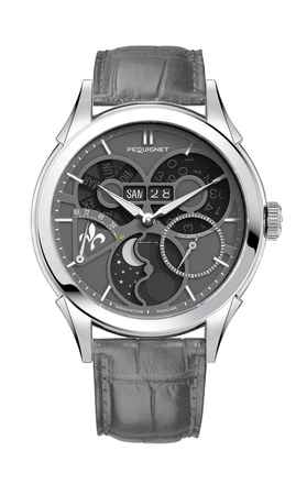  Pequignet Rue Royale Saphir Montre Royale Saphir Grey Black Night white ( 4 Varianten ) 