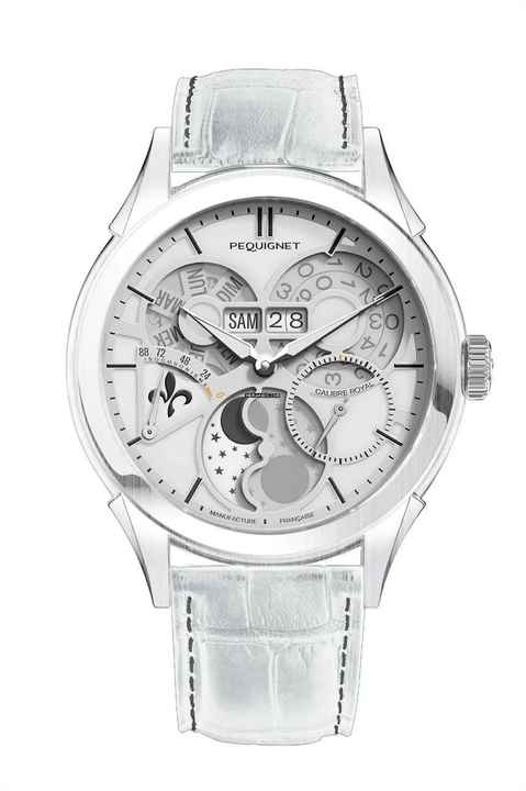  Pequignet Rue Royale Saphir Montre Royale Saphir White dial 