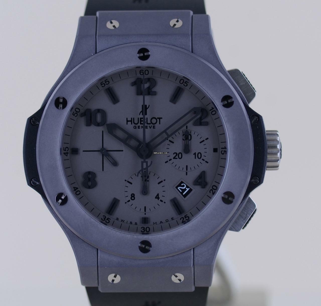  Hublot Big Bang 44 mm Chronograph Tantalum Special Edition Grey Dial Rubber Strap Luxury 44mm </h1> 