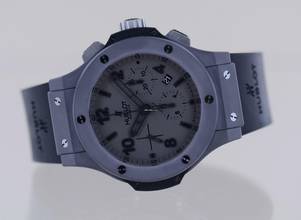 Thumbnail von Hublot Big Bang 44 mm Chronograph Tantalum Special Edition Grey Dial Rubber Strap Luxury 44mm </h1>