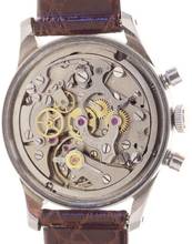 Thumbnail von Lemania Gents Wristwatch Chronograph Antichoc Antimagnetic 17 Rubis 105 </h1>