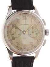 Thumbnail von Lusserna Gents manual wind Wristwatch Chronograph </h1>