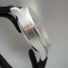 Thumbnail von IWC Große Fliegeruhr Pilot 5002 PLATINUM-DIAL Stahl/Leder UNIKAT Box+Papiere </h1>