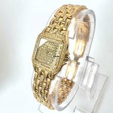 Thumbnail von Cartier Panthère Quartz 23mm 18K Yellow Gold ~3.2TCW Diamond Watch </h1>