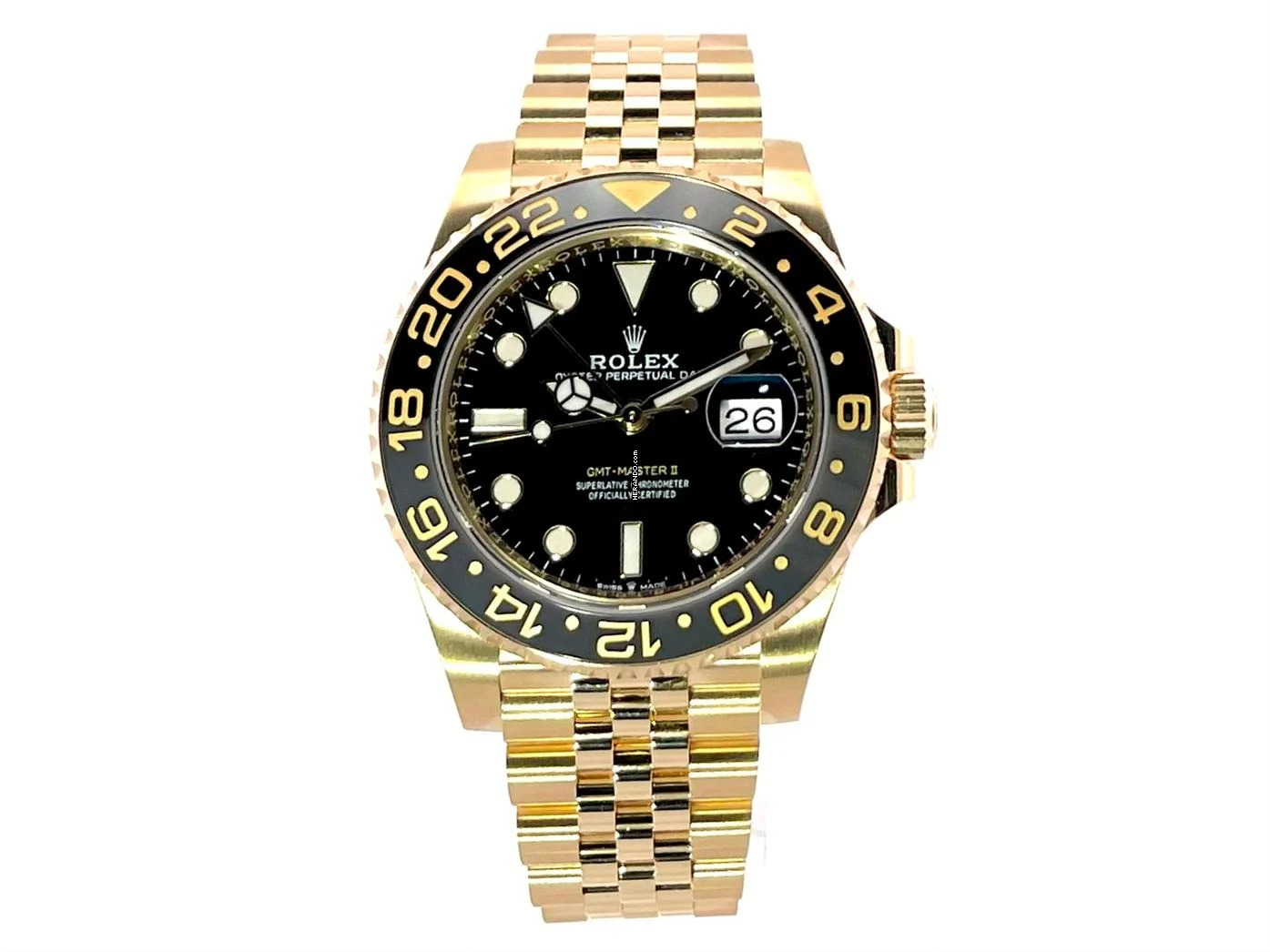  Rolex GMT-Master II Gelbgold Ref. 126718GRNR </h1> 