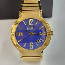 Thumbnail von Piaget Polo Special Edition Full Gold Blue Dial 38mm Automatico Completo