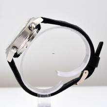 Thumbnail von Heuer Carrera 1153 chronograph Tropical blue dial 1970's </h1>