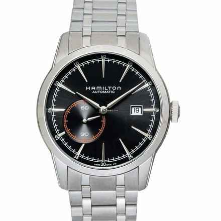  Hamilton Railroad H40515131 - American Classic Automatic Black Dial Stainless Steel Men's Watch </h1> 