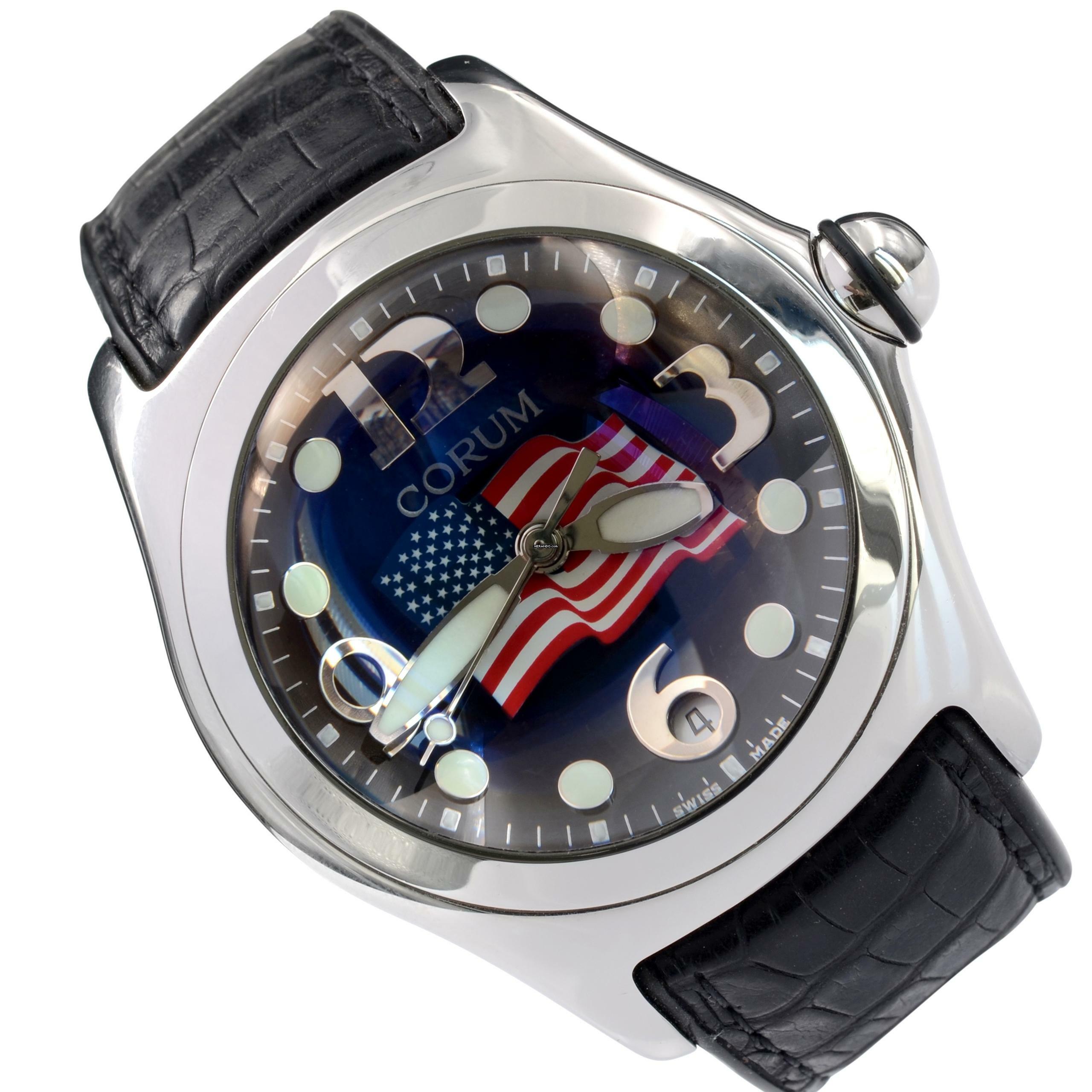 Corum Bubble 163.150.20 Limited Edition U.S. Commemorative 11 September Full Set 2001’s </h1>