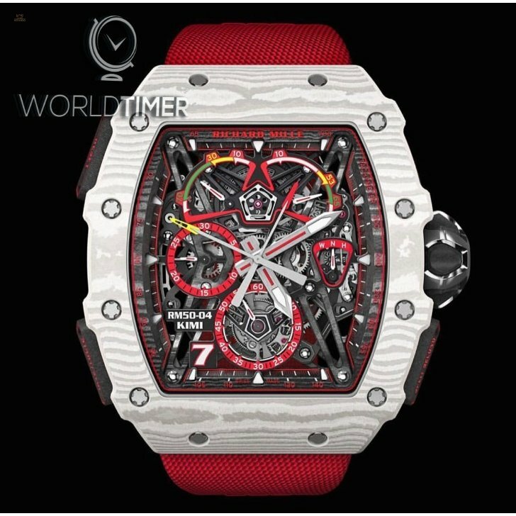 Richard Mille [NEW][LIMITED 30 PIECE] RM 50-04 Kimi Räikkönen Tourbillon Split-Seconds Chronograph
