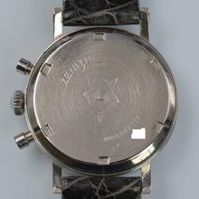 Thumbnail von Zenith Sporto chronograph caliber 136D silver dial very rare 1964's </h1>