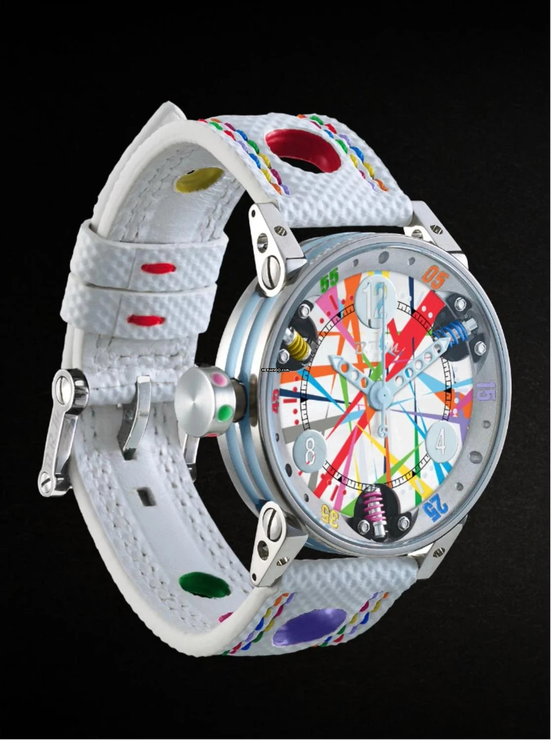B.R.M V7-38mm ART CAR Ladies Summer Watch