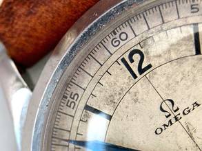 Thumbnail von Omega Classic Extremely Rare Oversize Sector Dial 37mm 26.5 sob ck895 Vintage ck 895