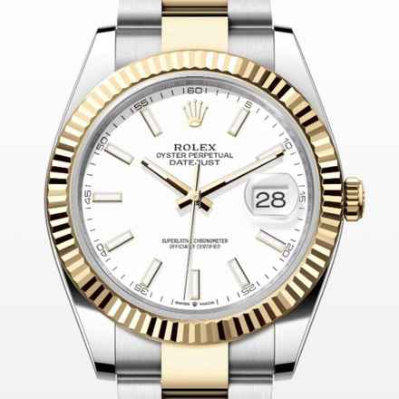  Rolex Datejust 41 NEW&UNWORN//2021//41MM//WHITE DIAL//STEEL/GOLD//REF. 126333 # 716 </h1> 